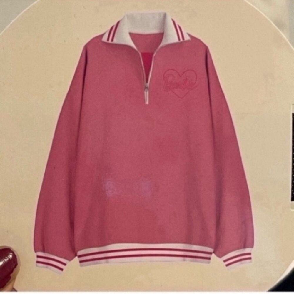 PINk BARBIE sweater white gift box Size available M/L/XL - Picture 10 of 11